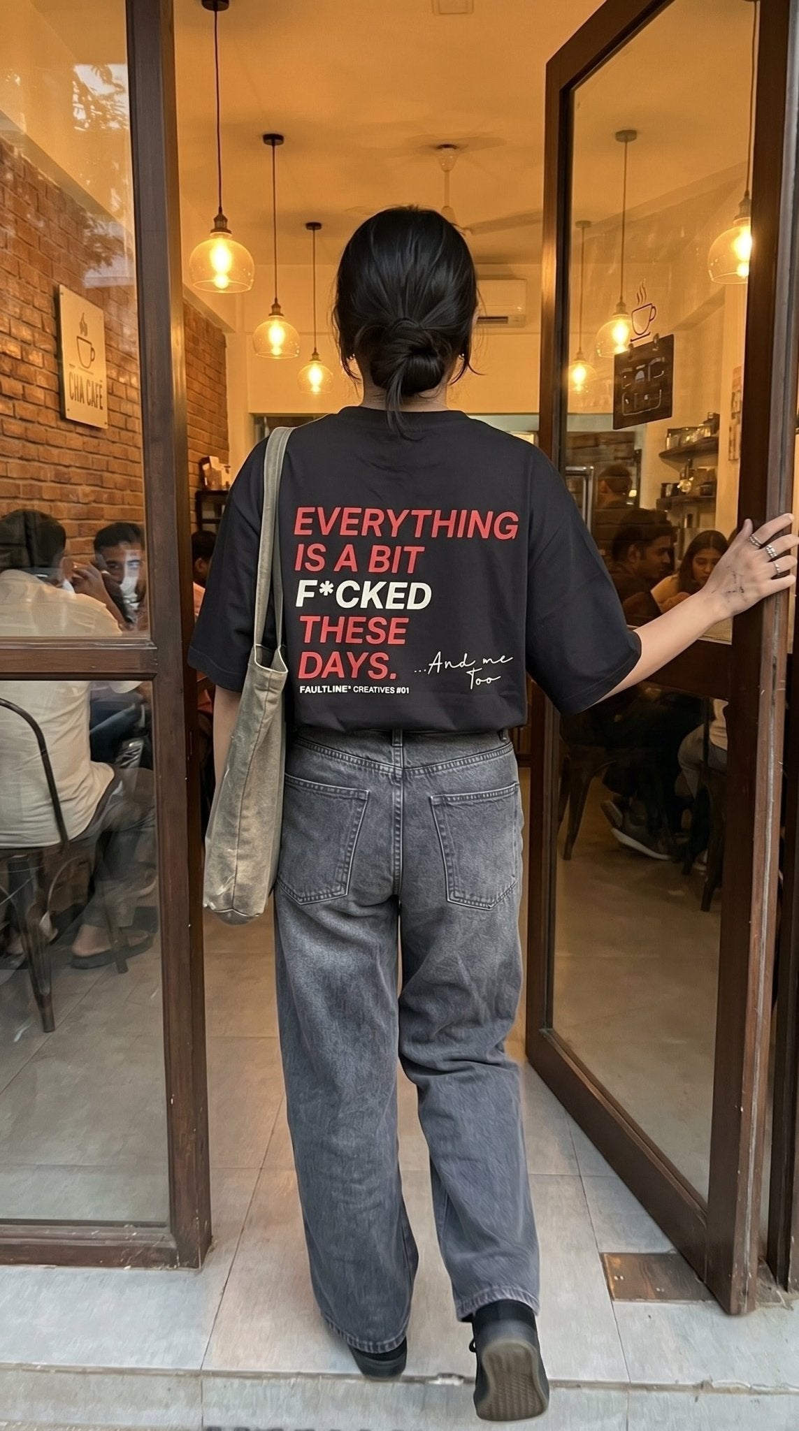 01 Everything Is A Bit F*cked / Heavy Oversized - Faultline Apparel