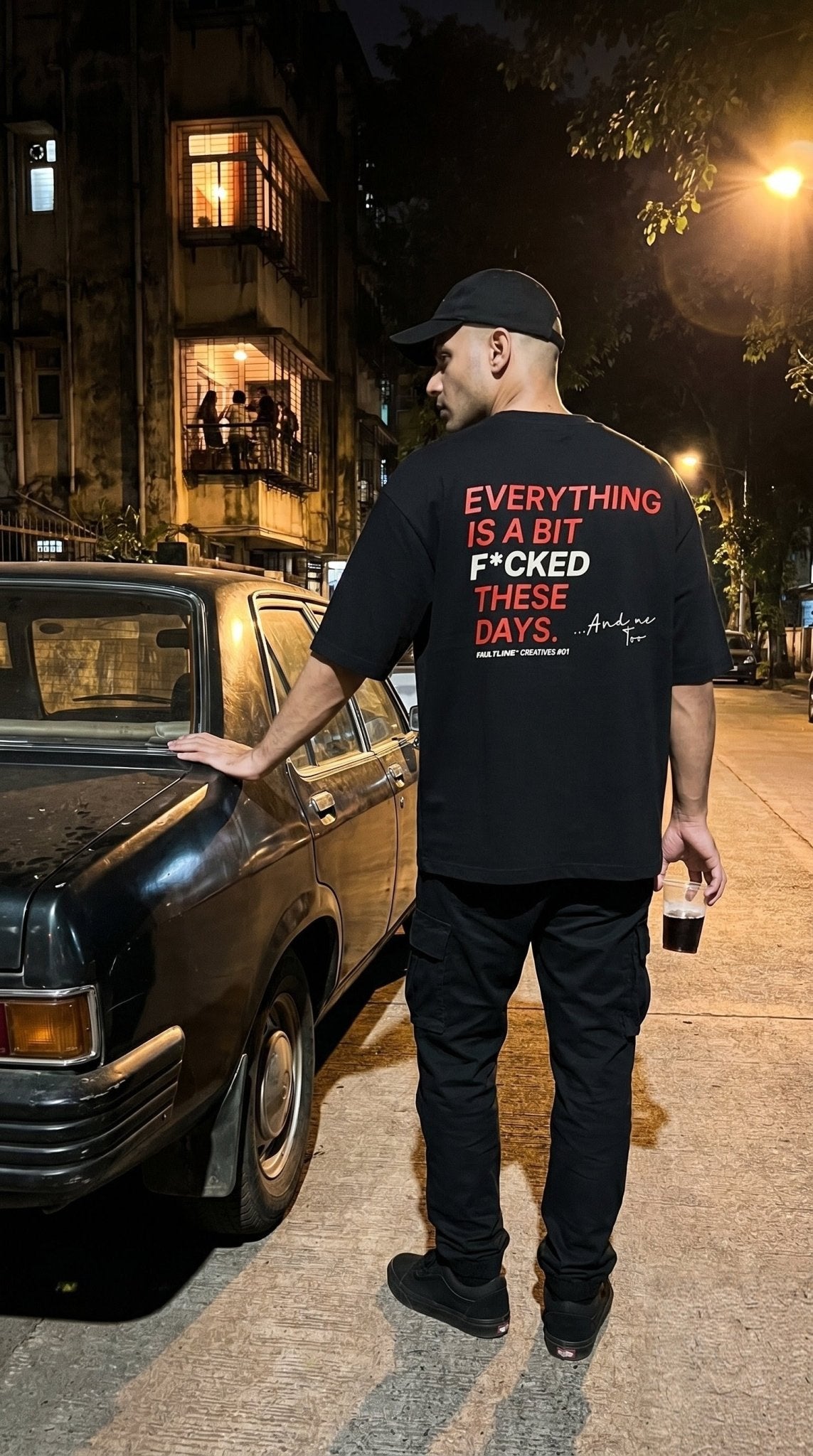 01 Everything Is A Bit F*cked / Heavy Oversized - Faultline Apparel