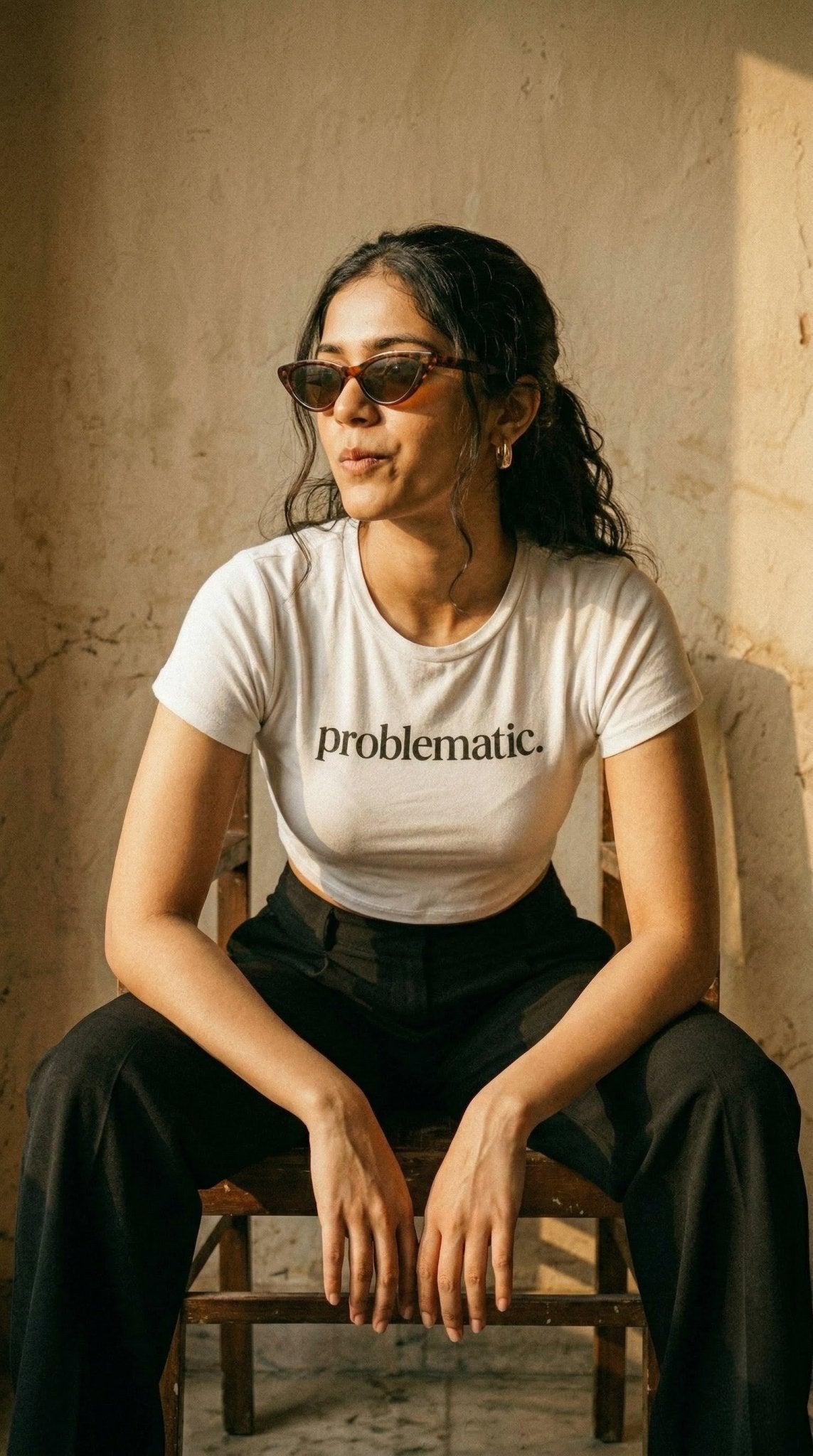 Problematic / Baby Tee - Faultline Apparel