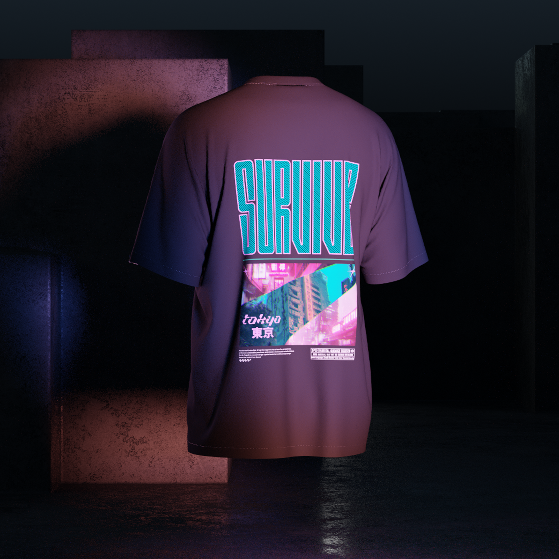 Survive Tokyo - GravityThread™ Oversized Fit.