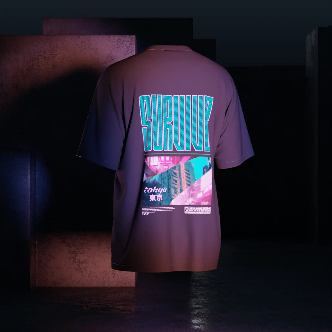 Survive Tokyo - GravityThread™ Oversized Fit - Faultline Apparel