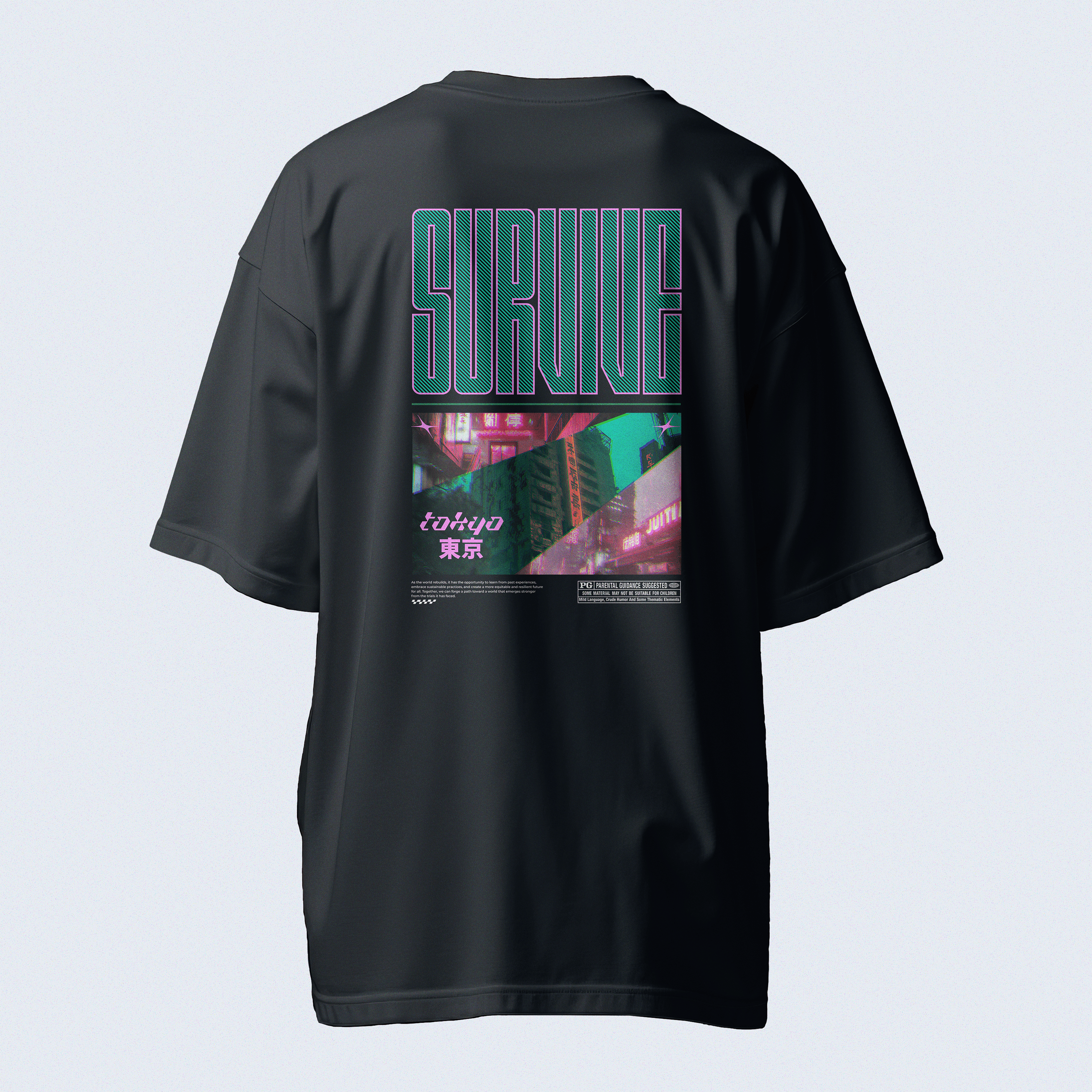 Survive Tokyo - GravityThread™ Oversized Fit.