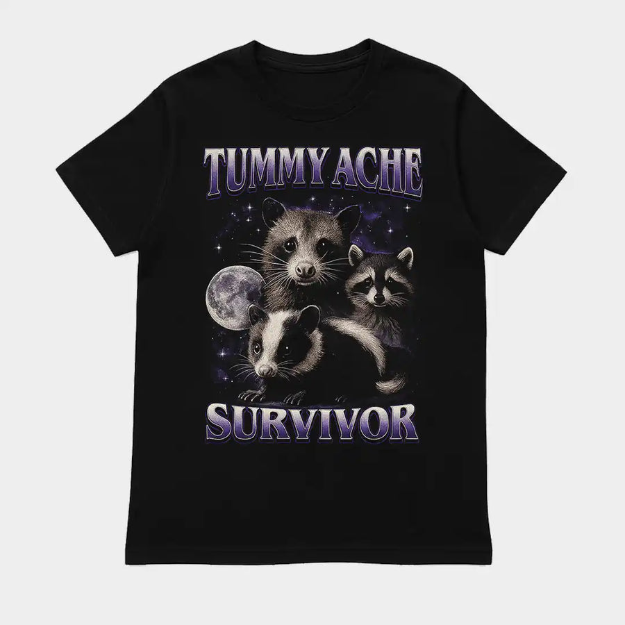 Tummy Ache Survivor / Regular & Oversized Fits - Faultline Apparel